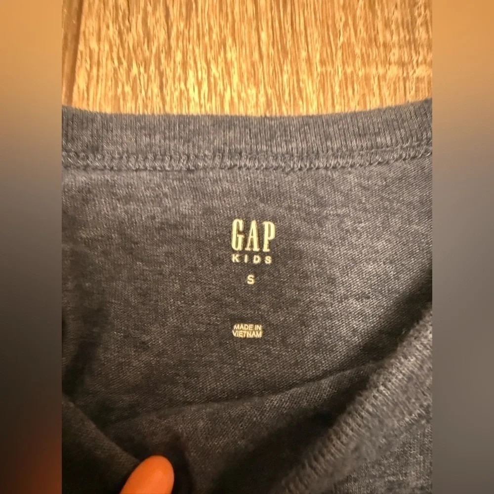 Gap Kids Navy Blue Long Sleeve T Shirt Size Small